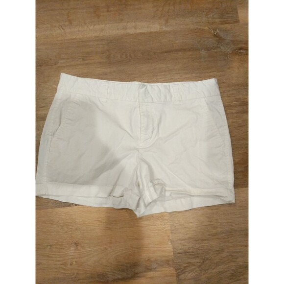shorts women gap khakis size 8 - Picture 1 of 4